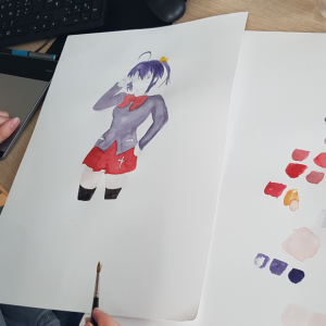 Les stages vacances "Création de personnage" de l'Atelier des Nouveaux Arts sur Nantes. Pour apprendre à dessiner sur chevalet et au digital. Character design, digital painting, manga, comics, BD, chibi, cartoon, ... .